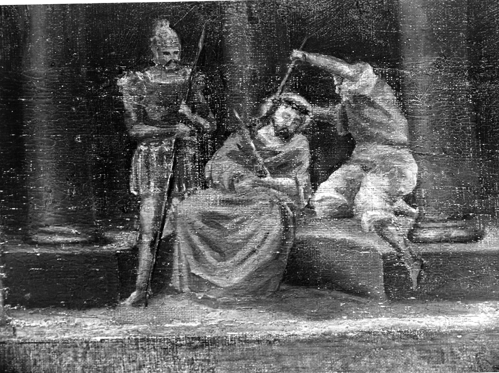 incoronazione di spine (dipinto) - ambito romano (seconda metà sec. XVIII)