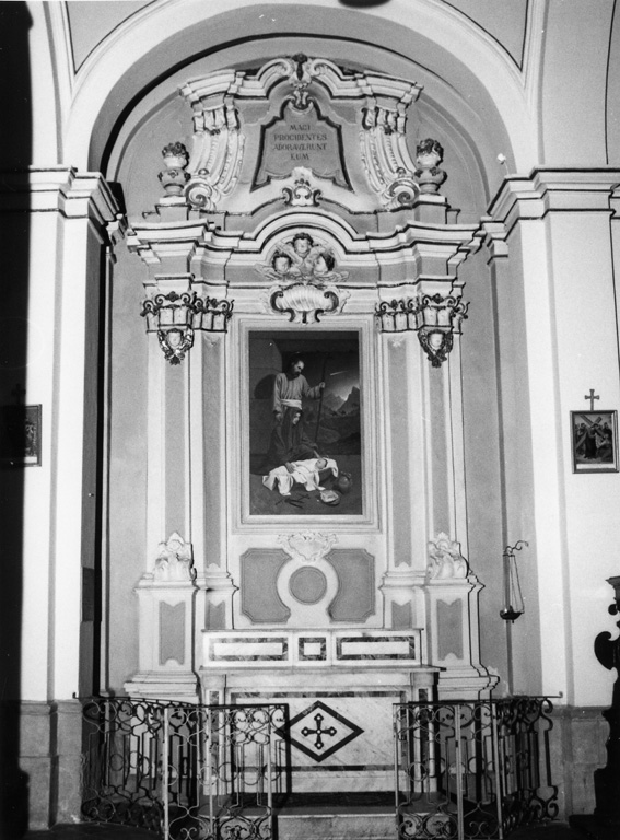 altare, complesso decorativo - ambito laziale (seconda metà sec. XVIII)