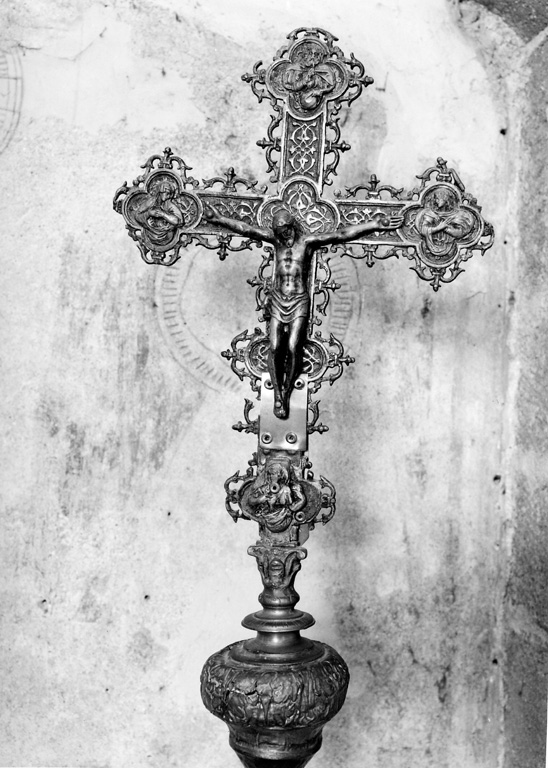 croce processionale - ambito laziale (sec. XVIII)