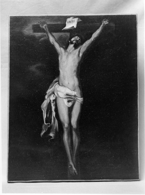 crocifissione (dipinto) - ambito napoletano (prima metà sec. XIX)