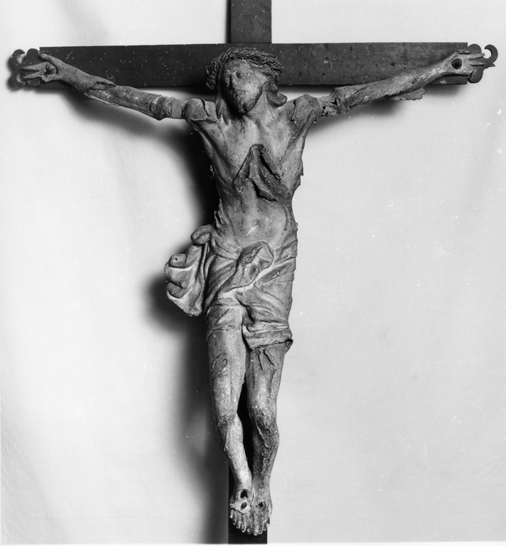 Cristo crocifisso (scultura) - ambito laziale (sec. XIX)