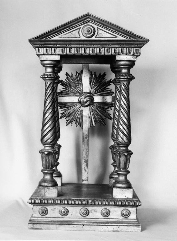 espositorio eucaristico - ambito laziale (prima metà sec. XIX)