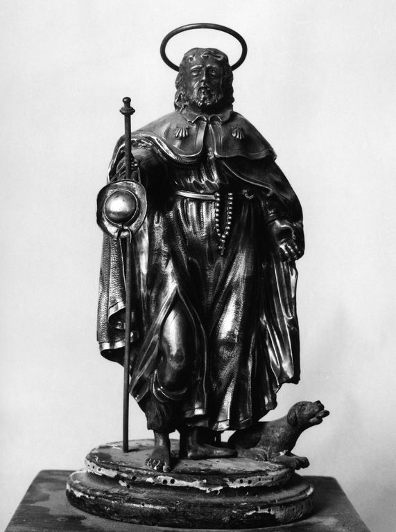 San Rocco (statuetta) - ambito romano, ambito napoletano (sec. XVIII)