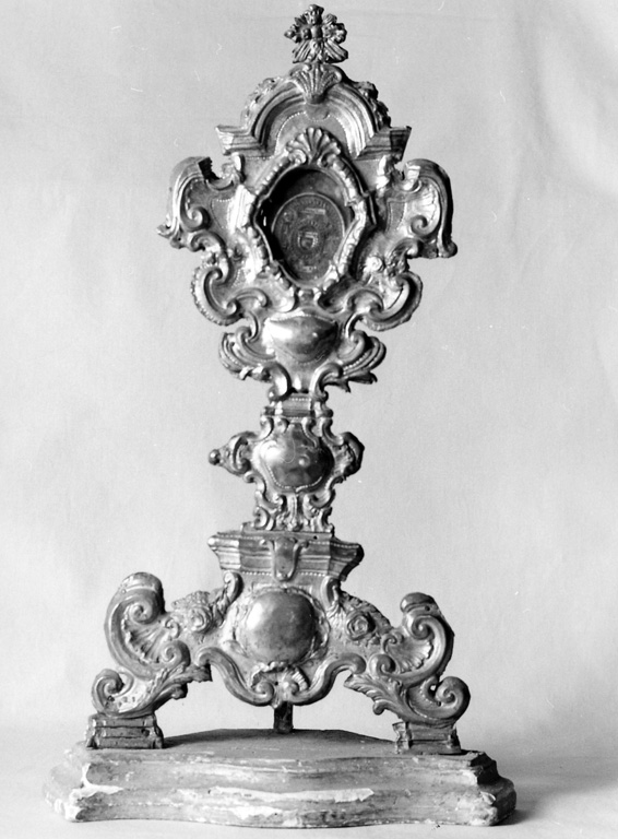 reliquiario - a ostensorio - ambito romano (seconda metà sec. XVIII)