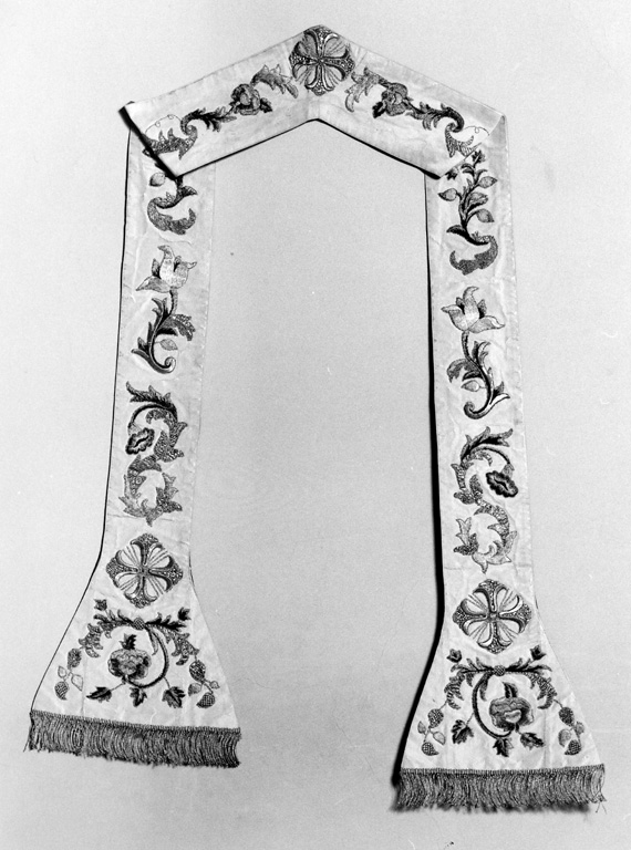 stola - manifattura romana (seconda metà sec. XIX)