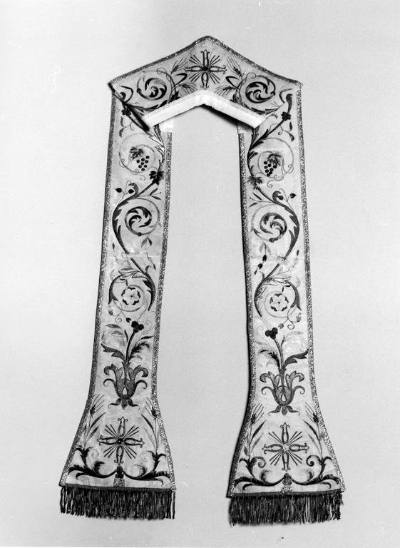 stola - manifattura romana (seconda metà sec. XIX)