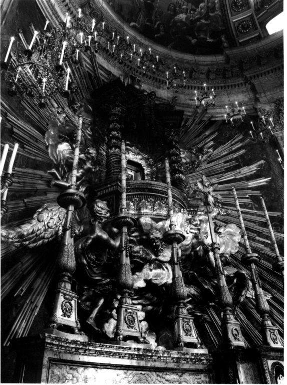 altare maggiore di Rainaldi Carlo, Specchi Michelangelo, De Rossi Giovanni Antonio, Ferrata Ercole, Caffà Melchiorre, Schor Giovan Paolo (sec. XVII, sec. XVIII)
