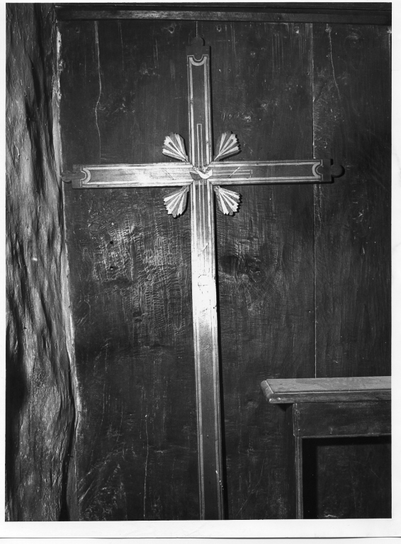 croce processionale - ambito laziale (sec. XVIII)