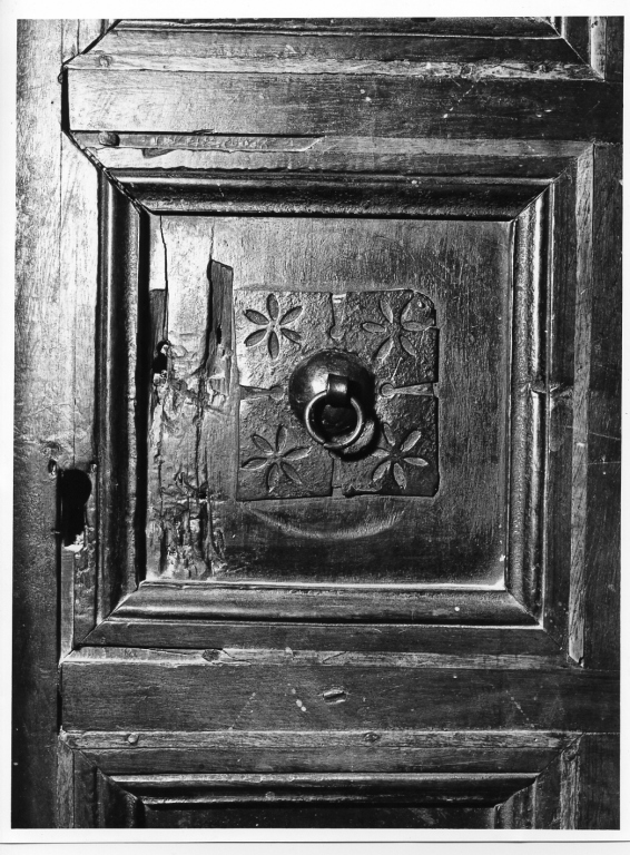 maniglia di porta - manifattura laziale (fine/inizio secc. XV/ XVI)