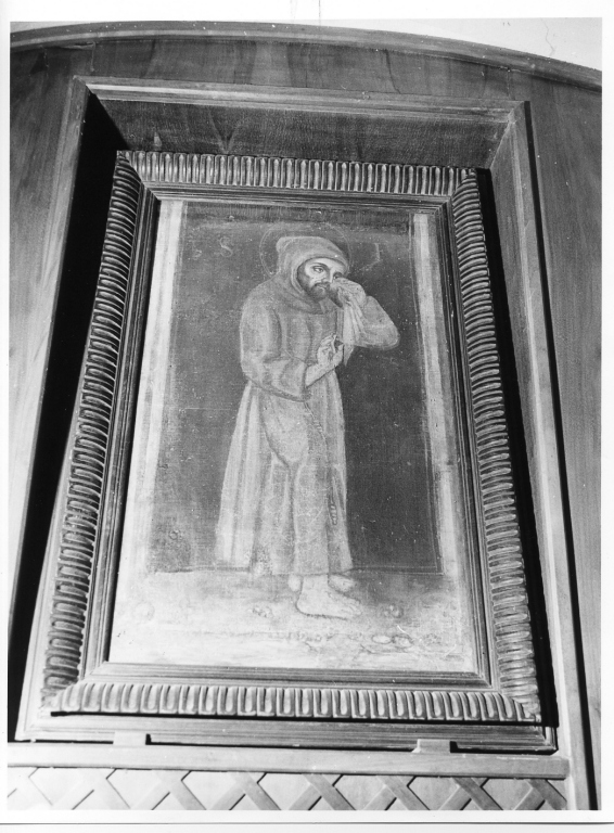 San Francesco d'Assisi (dipinto) - ambito laziale (sec. XVII)