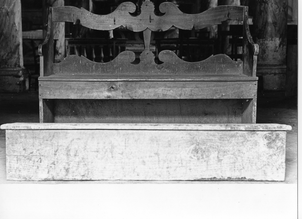 panca - ambito laziale (sec. XVIII)