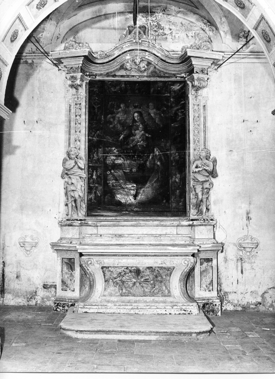 altare - a mensa - ambito laziale (sec. XVIII)