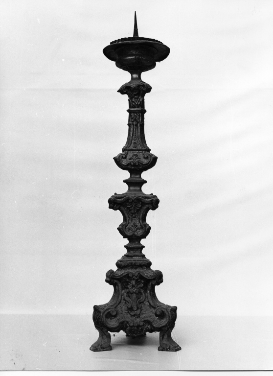 candeliere, serie - ambito laziale (sec. XVIII)