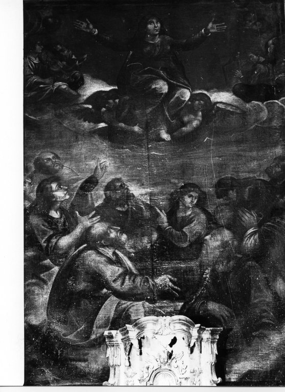 assunzione della Madonna (dipinto) - ambito laziale (sec. XVIII)