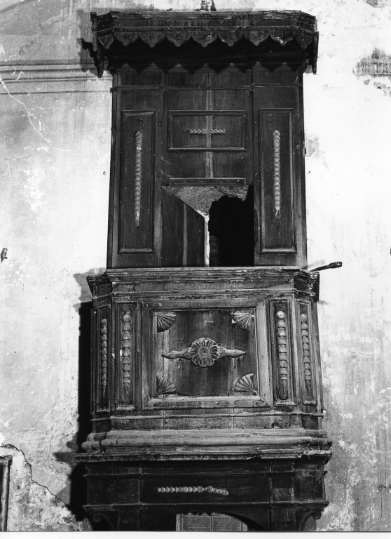 pulpito - ambito laziale (sec. XVIII)