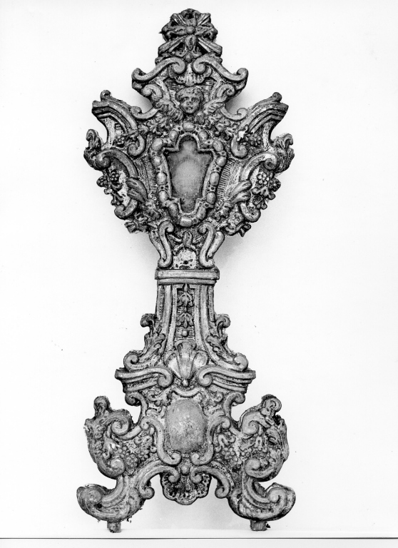 reliquiario - a ostensorio, serie - manifattura laziale (sec. XVIII)