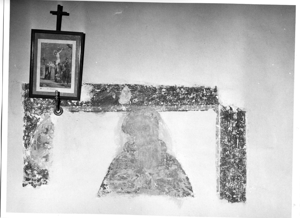 Santo (dipinto, frammento) di Aquili Antonio detto Antoniazzo Romano (scuola) (sec. XVI)