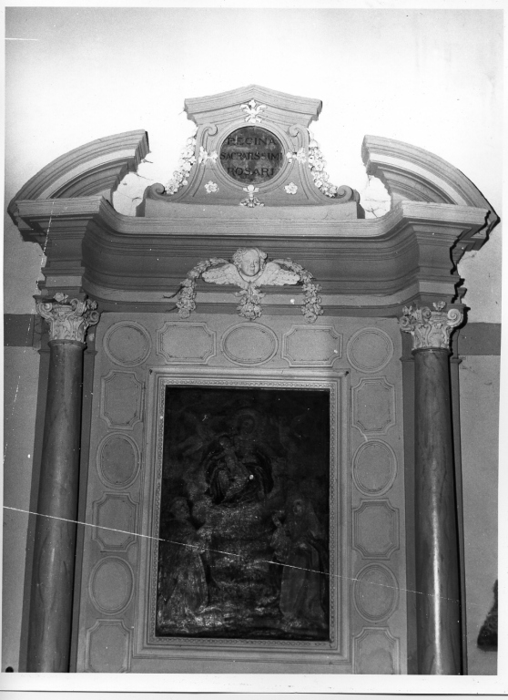 altare - a edicola - ambito laziale (sec. XVIII)