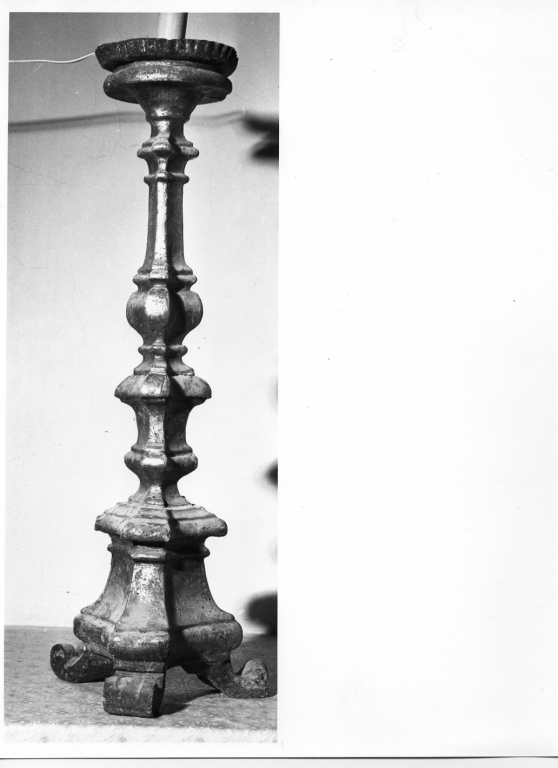 candeliere, serie - manifattura laziale (sec. XVIII)