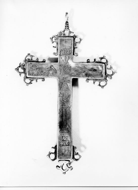 croce - manifattura laziale (sec. XVII)