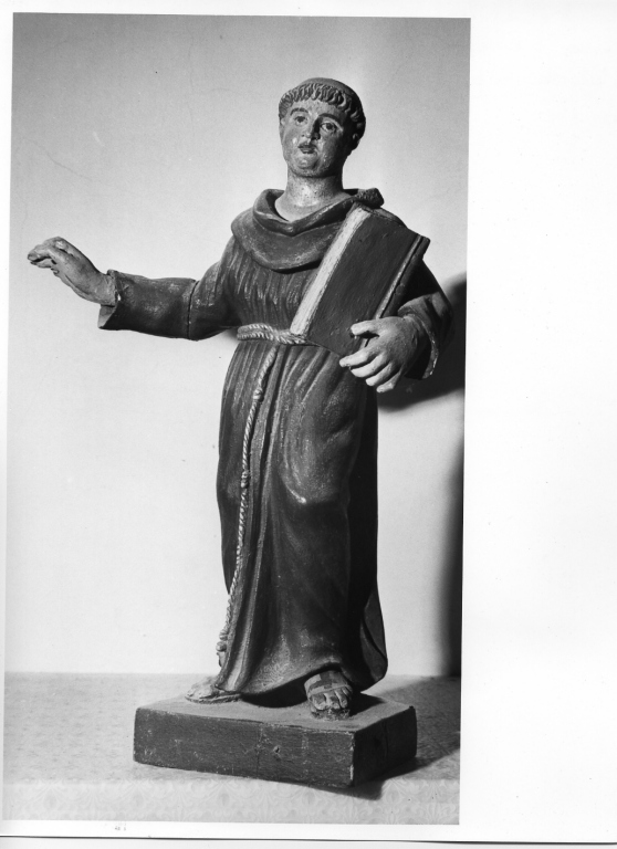 Sant'Antonio da Padova (statua) - ambito laziale (fine/inizio secc. XIX/ XX)