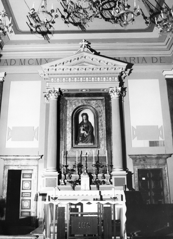 altare maggiore - ambito laziale (sec. XVIII)