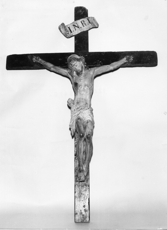 Cristo crocifisso (scultura) - ambito laziale (sec. XVIII)
