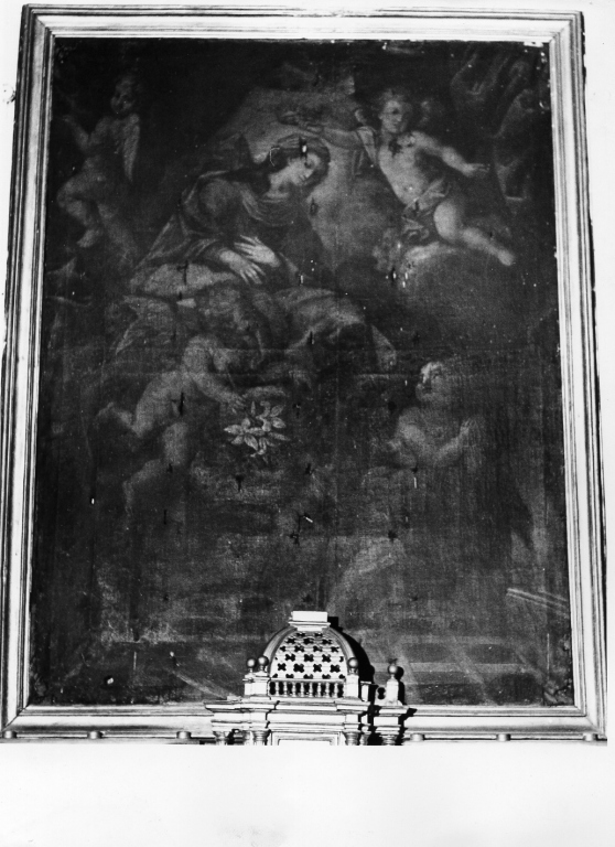 assunzione della Madonna (dipinto) - ambito laziale (fine/inizio secc. XVIII/ XIX)