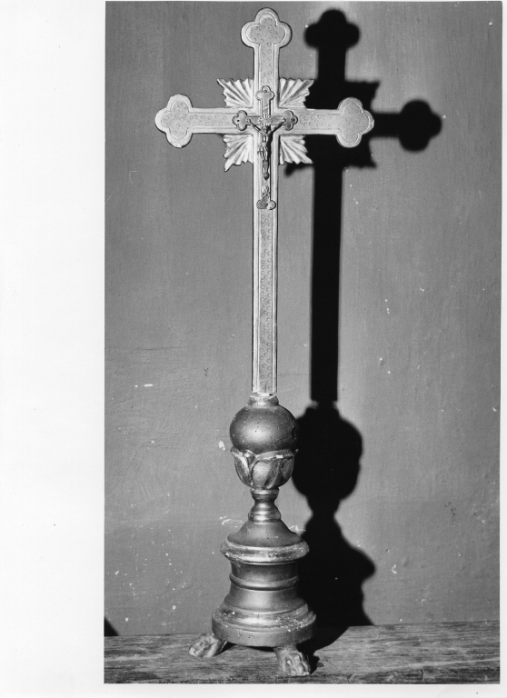 croce d'altare - manifattura laziale (sec. XVIII)
