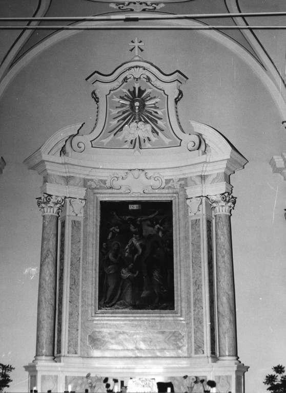 altare maggiore - manifattura laziale (fine/inizio secc. XIX/ XX)