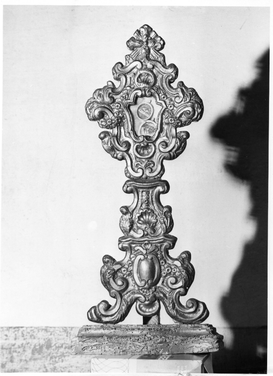 reliquiario - a ostensorio - manifattura laziale (sec. XVIII)