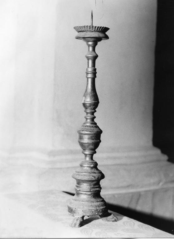 candeliere, serie - manifattura laziale (sec. XIX)