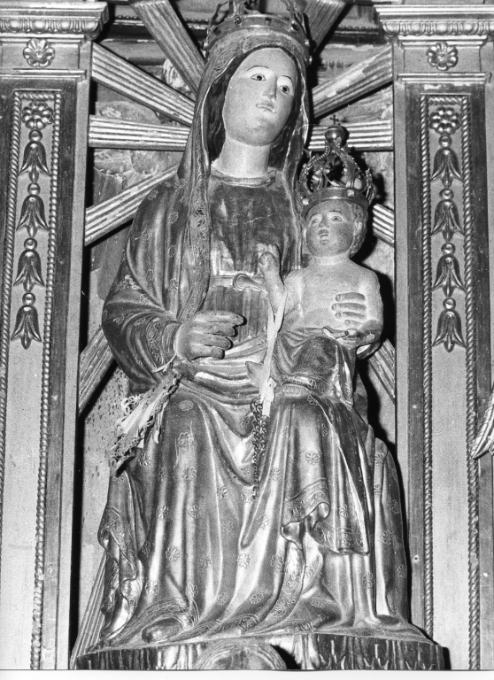 Madonna con Bambino (statua) - ambito laziale (sec. XV)