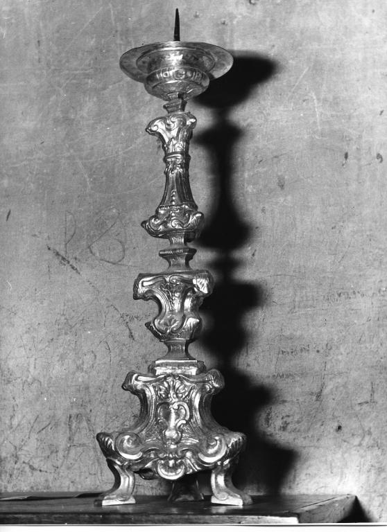 candeliere, serie - manifattura laziale (sec. XVIII)