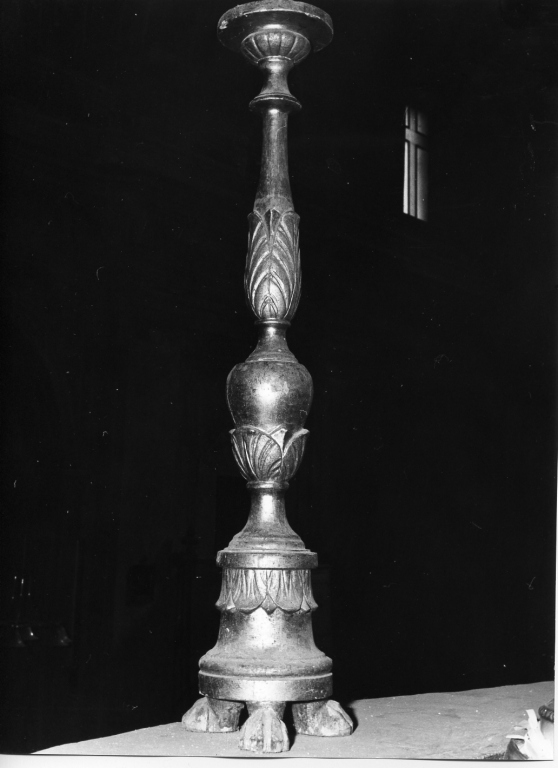 candeliere, serie - manifattura laziale (sec. XVIII)