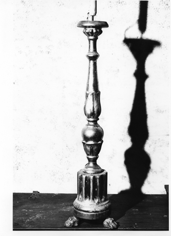 candeliere, serie - manifattura laziale (sec. XVIII)