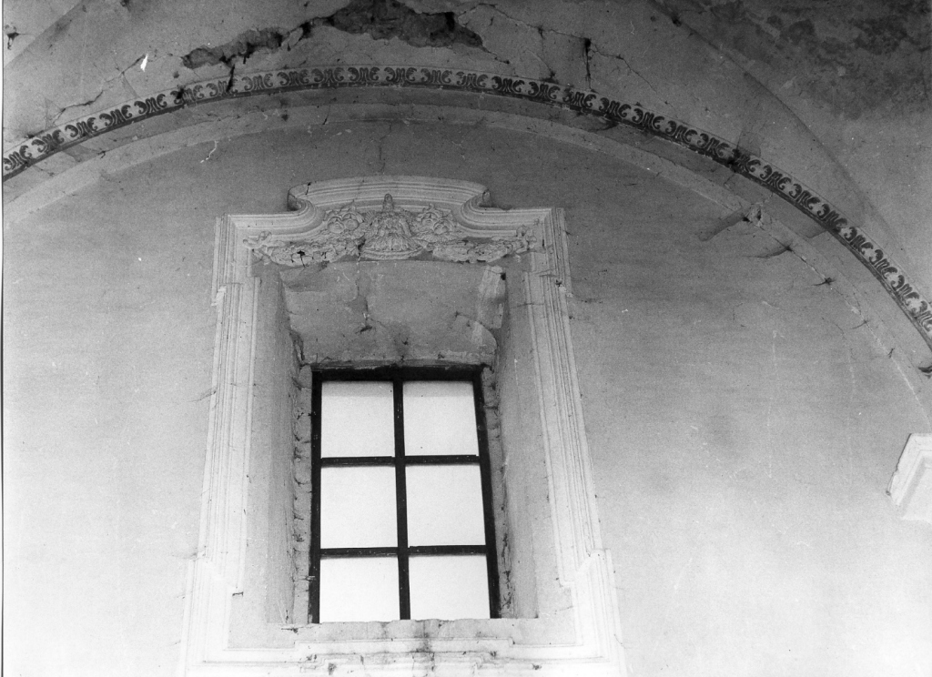 mostra di finestra - ambito laziale (sec. XVIII)