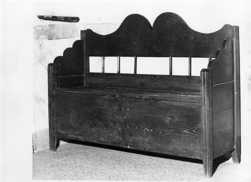 panca, serie - ambito laziale (sec. XIX)