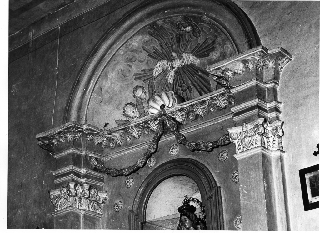 altare - a edicola - ambito laziale (sec. XVII)