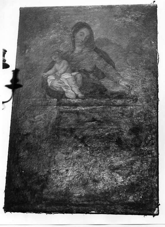 Madonna con Bambino (dipinto) - ambito laziale (sec. XVIII)