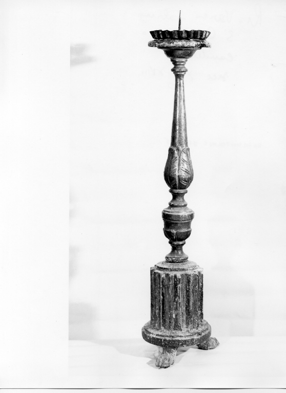 candeliere, serie - ambito laziale (secc. XVII/ XVIII)