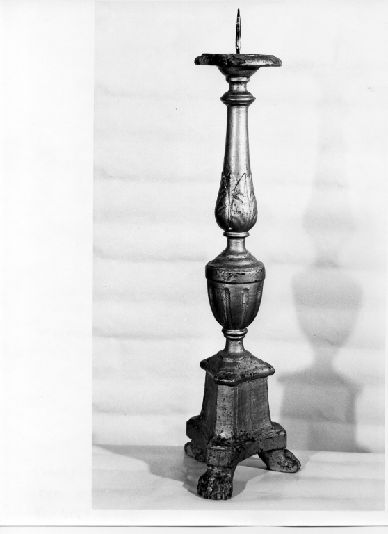 candeliere, serie - ambito laziale (secc. XVII/ XVIII)