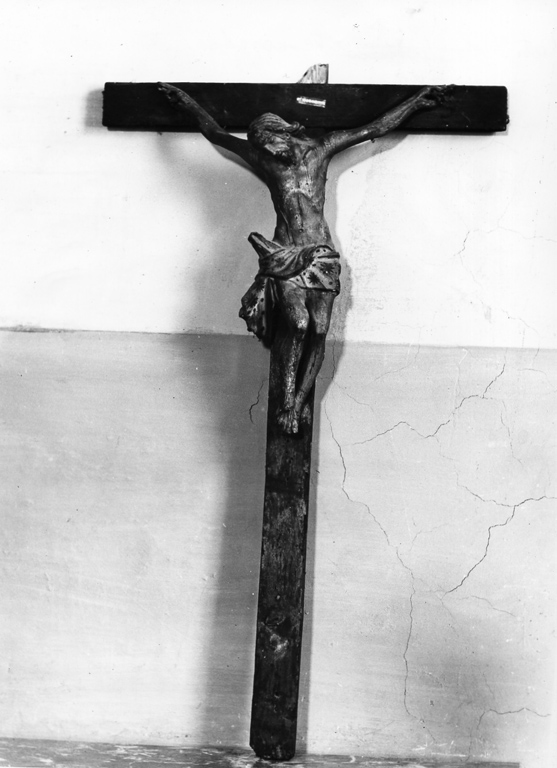 Cristo crocifisso (scultura) - ambito laziale (sec. XVIII)