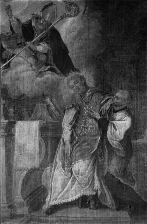 Sant'Andrea Avellino e San Giovenale (dipinto) - ambito laziale (prima metà sec. XVIII)