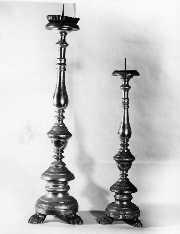 candeliere, serie - produzione laziale (sec. XIX)