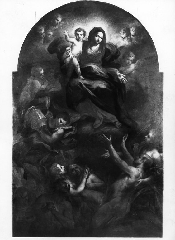 Assunzione dei Beati (dipinto) di Conca Sebastiano (prima metà sec. XVIII)
