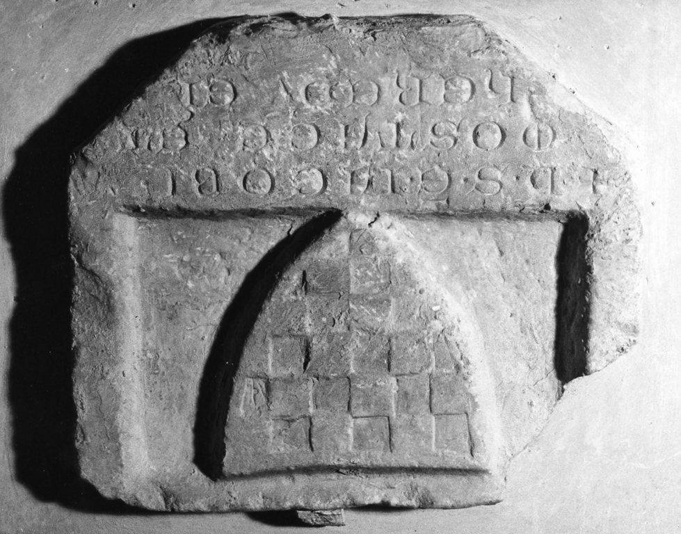 lapide documentaria - ambito campano (sec. XV)