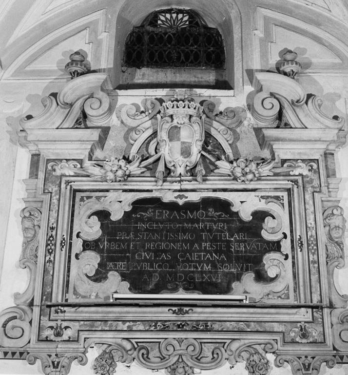 lapide documentaria - ambito laziale (sec. XVII)