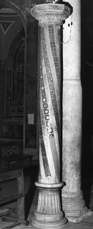 base per il cero pasquale - ambito Italia meridionale, ambito laziale (sec. XIII)