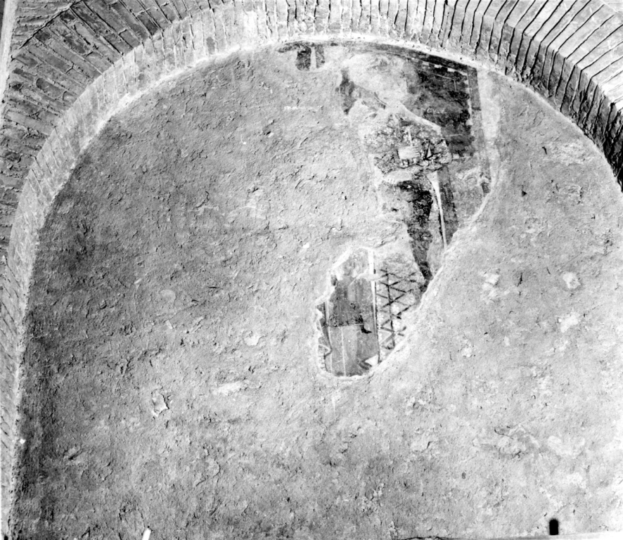 Santa (dipinto, frammento) - ambito laziale (sec. XIII)